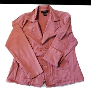 Pink Venezia Jacket, size 14/16, Stretchy